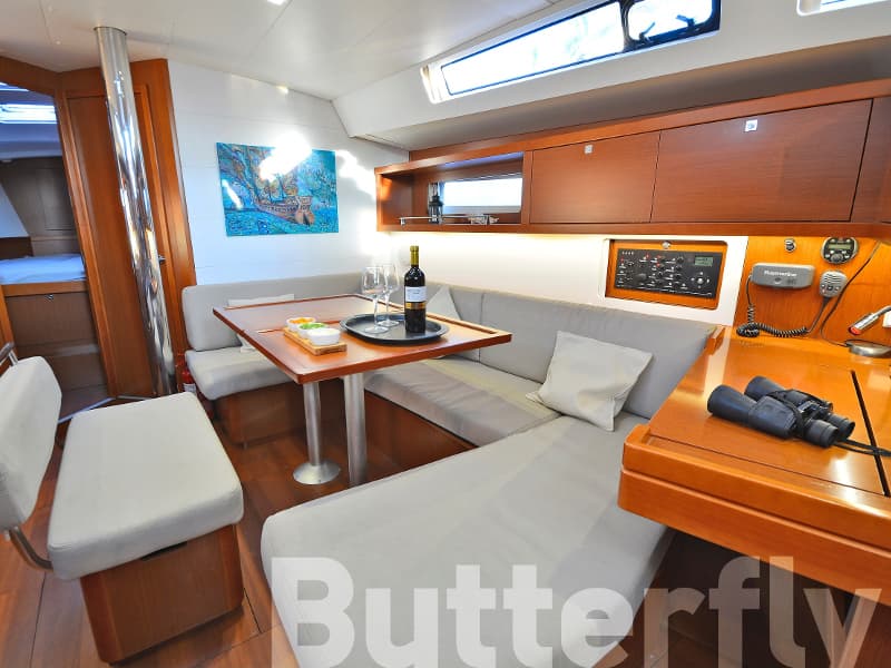 Boat interior