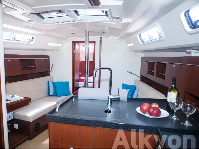 Boat interior