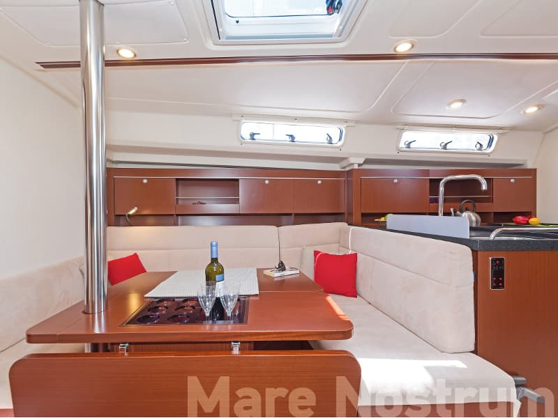 Boat interior