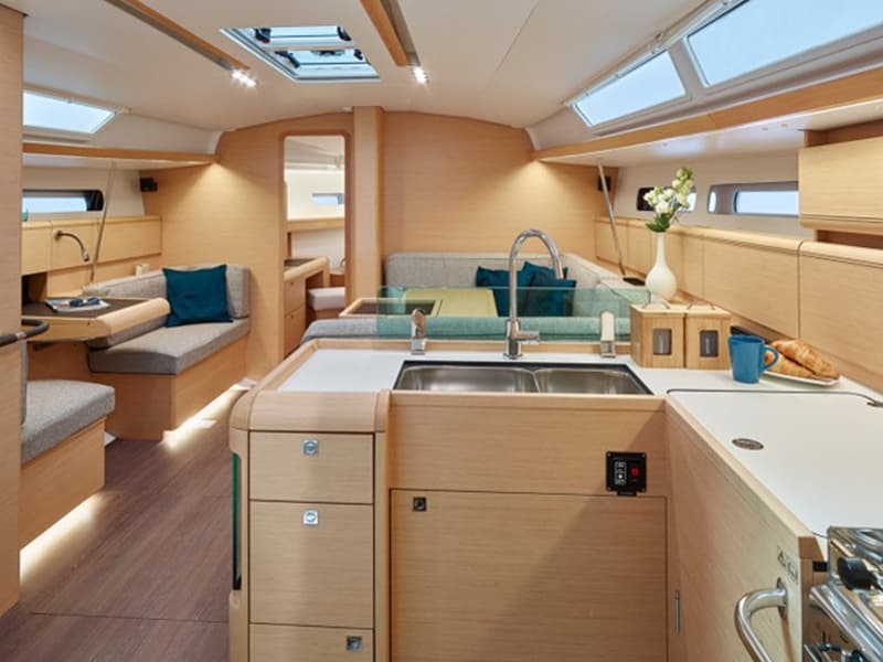 Boat interior