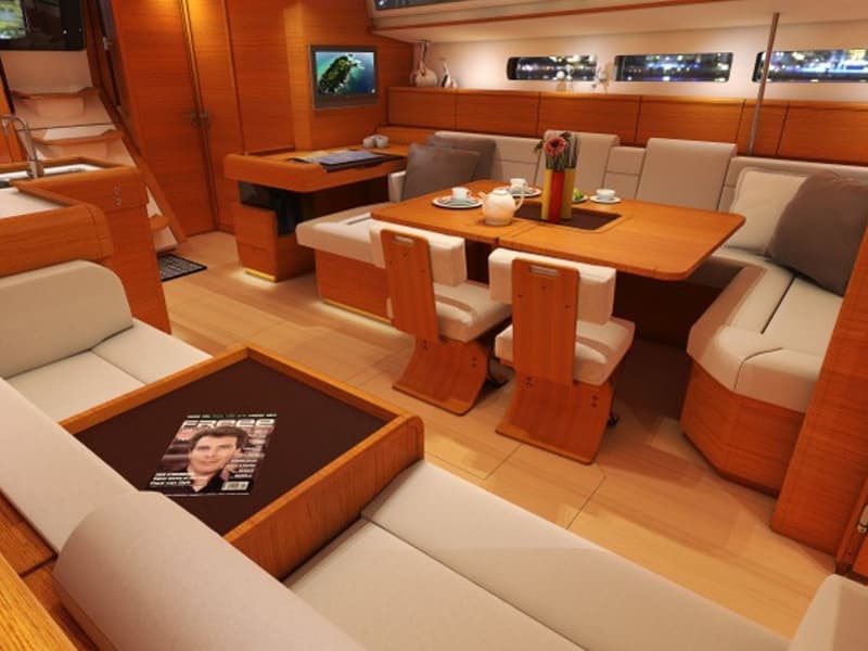 Boat interior