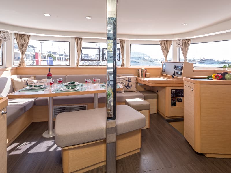 Boat interior