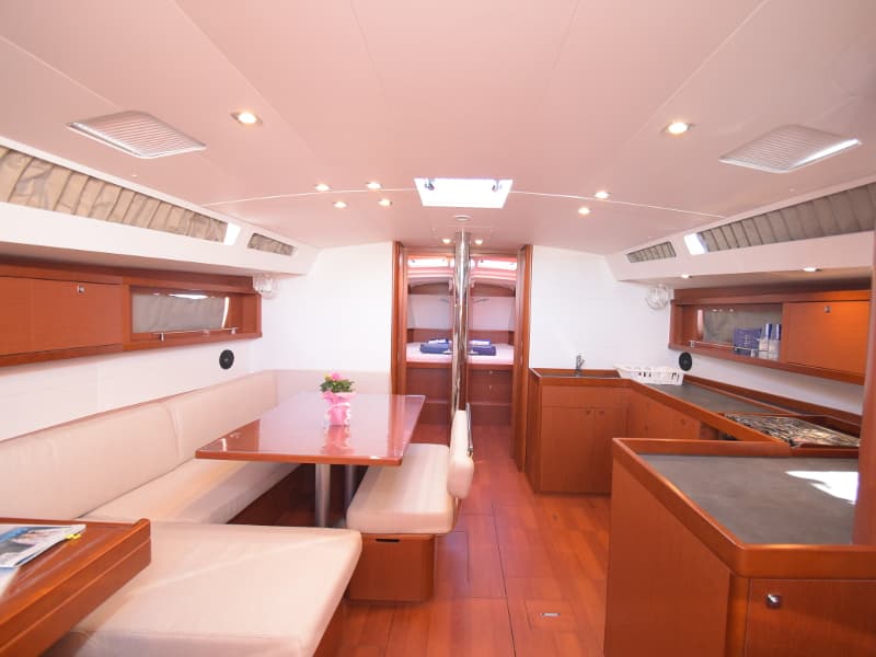 Boat interior