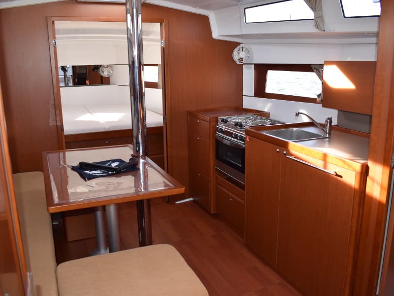 Boat interior