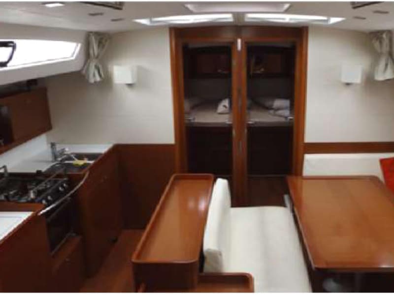 Boat interior