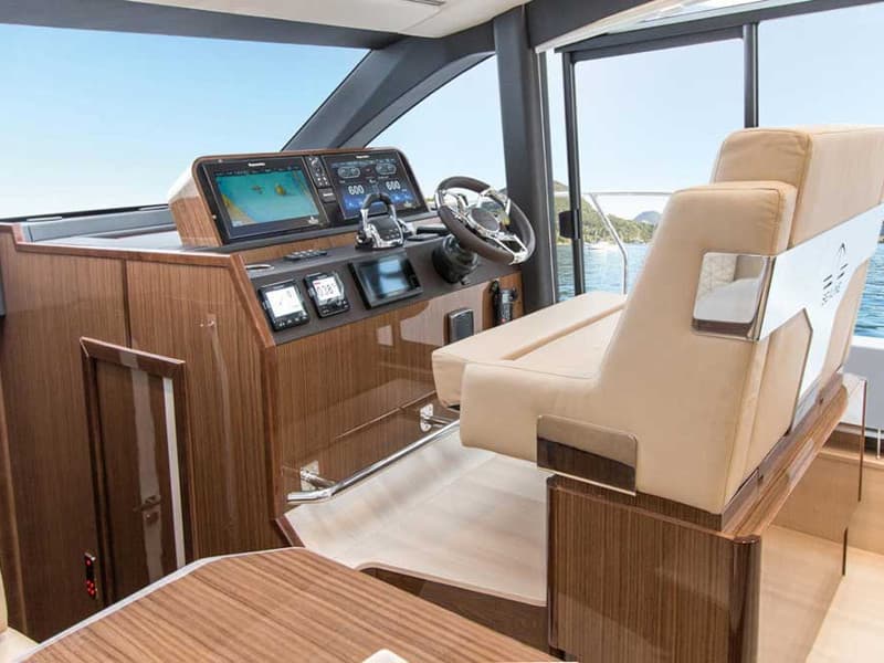 Boat interior