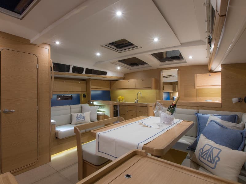 Boat interior