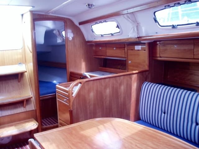 Boat interior