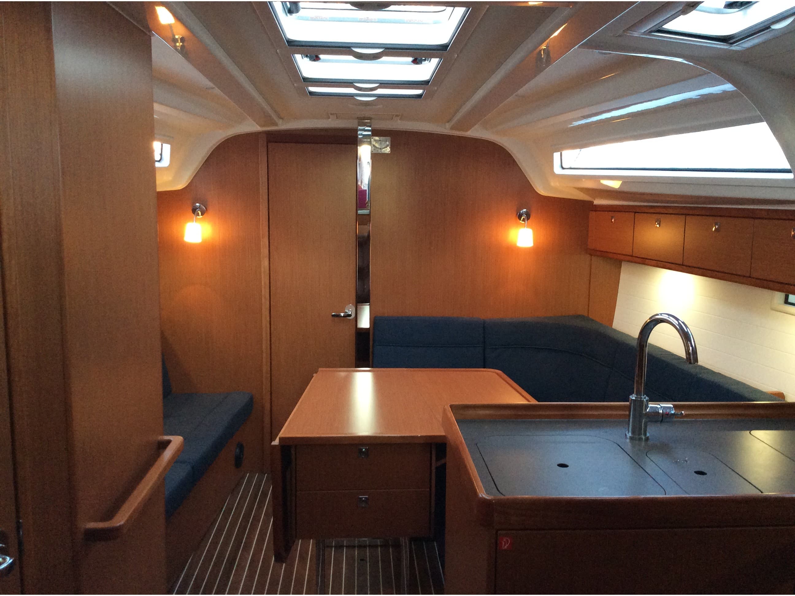 Boat interior