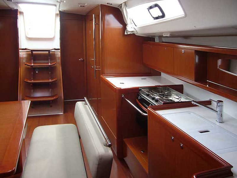 Boat interior