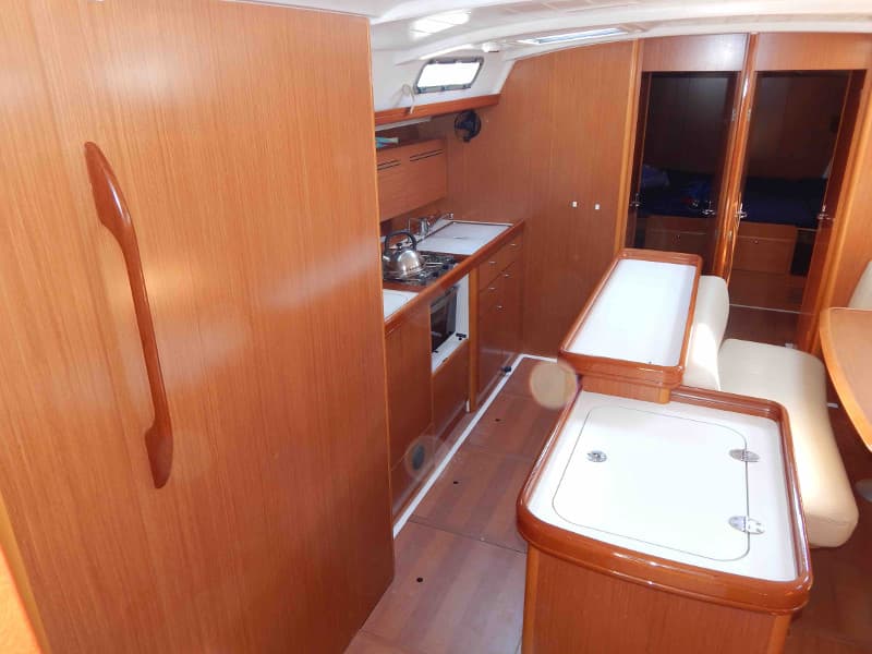 Boat interior