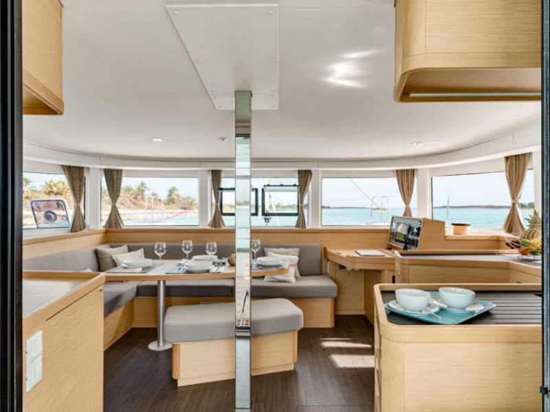 Boat interior