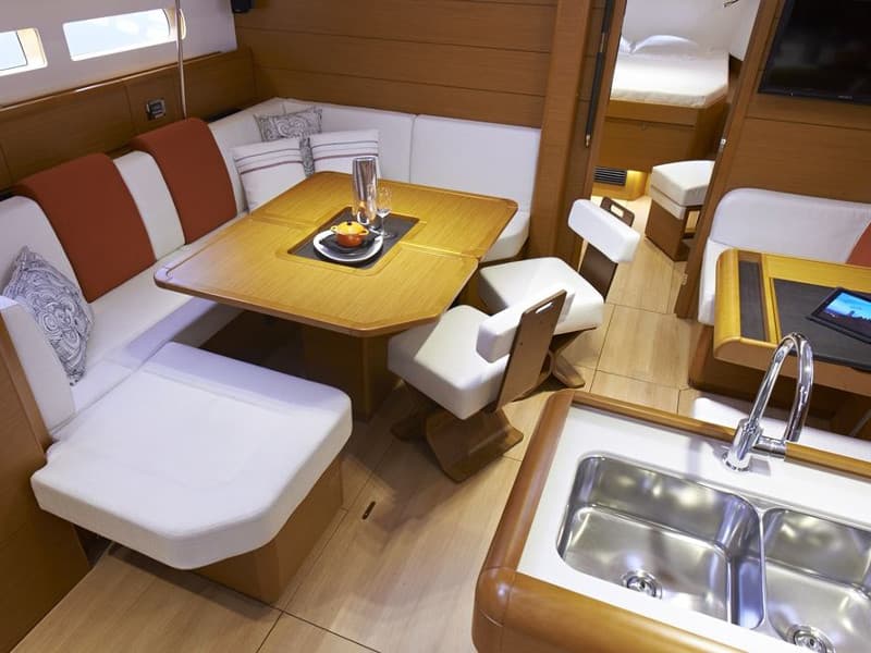 Boat interior