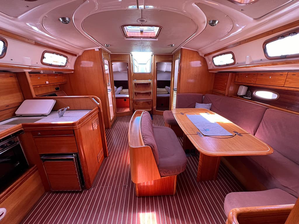 Boat interior