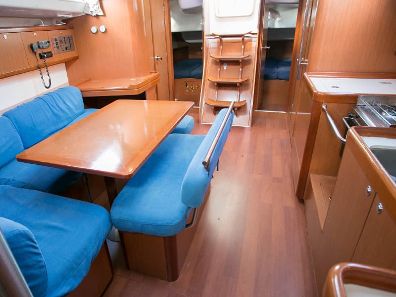Boat interior