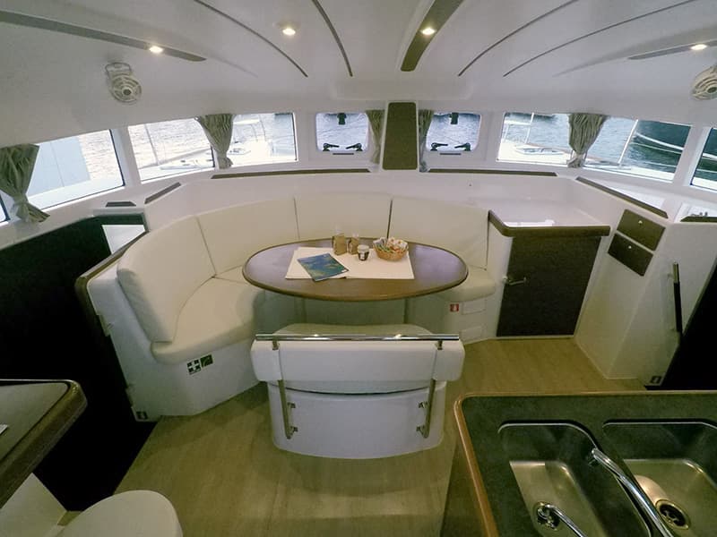 Boat interior