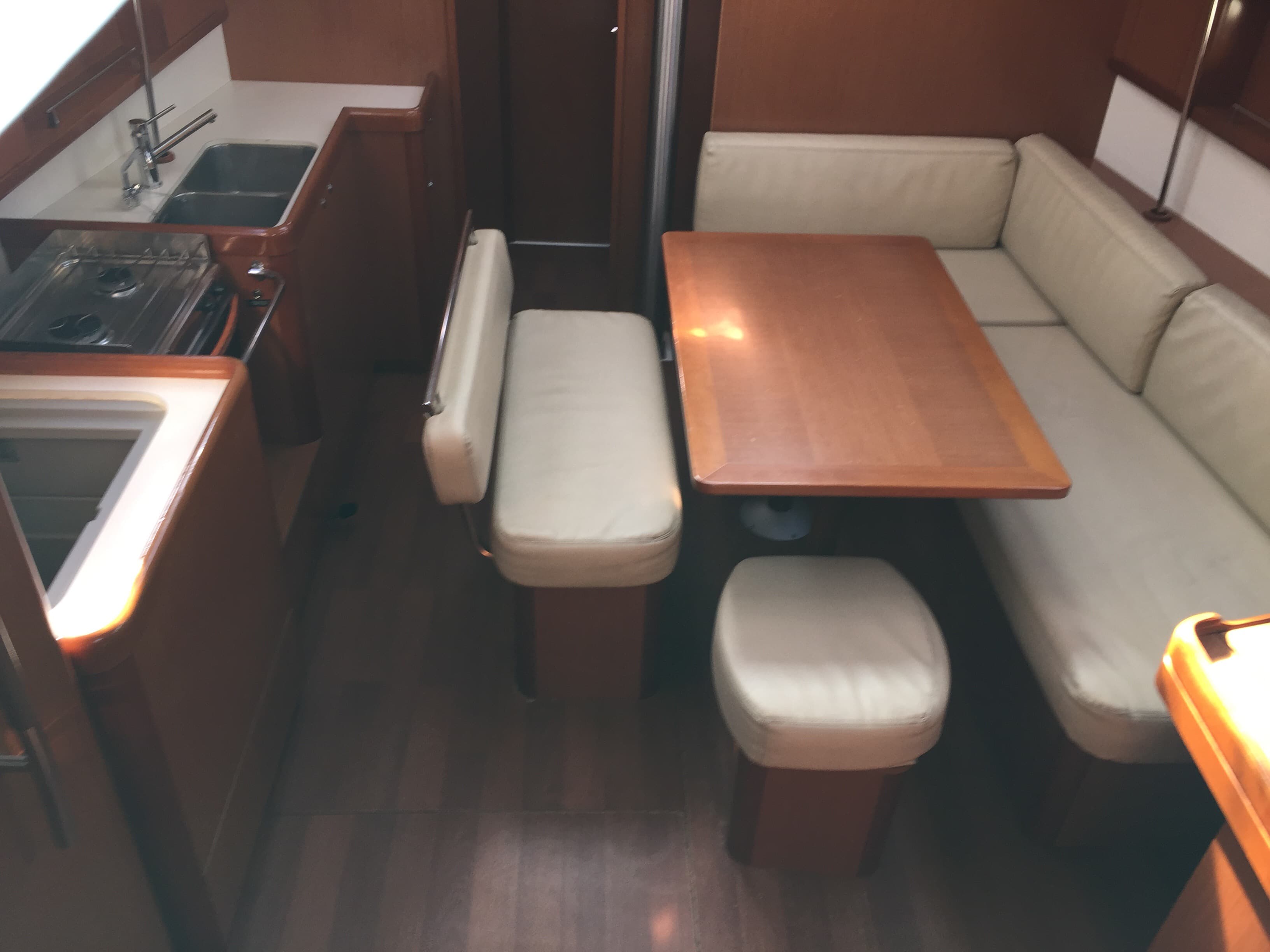 Boat interior