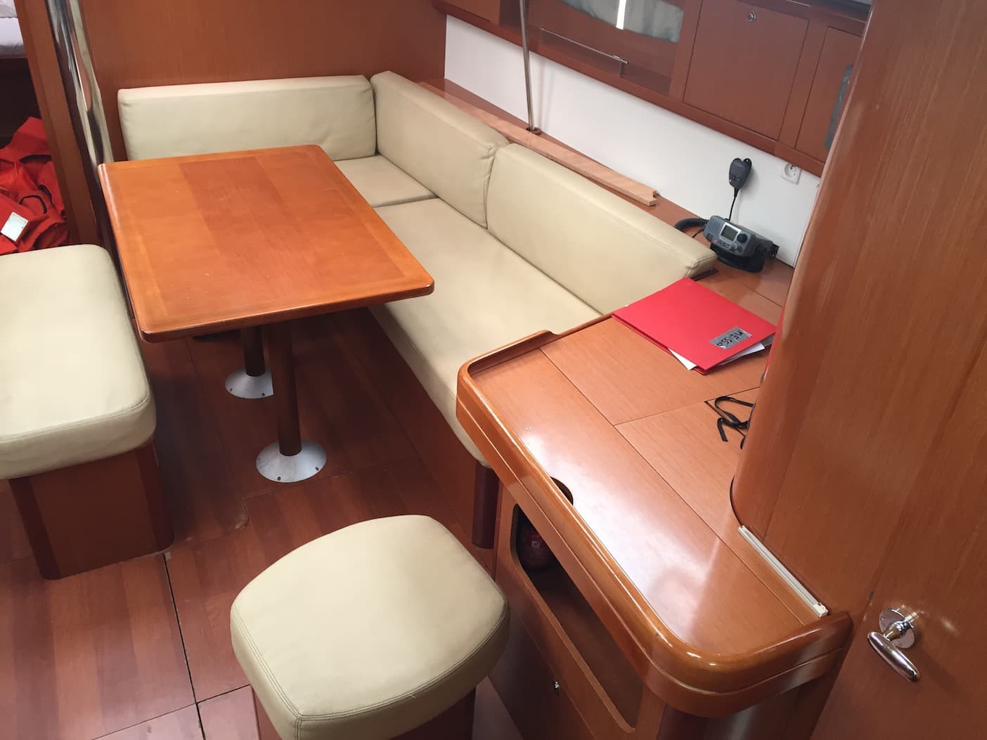 Boat interior