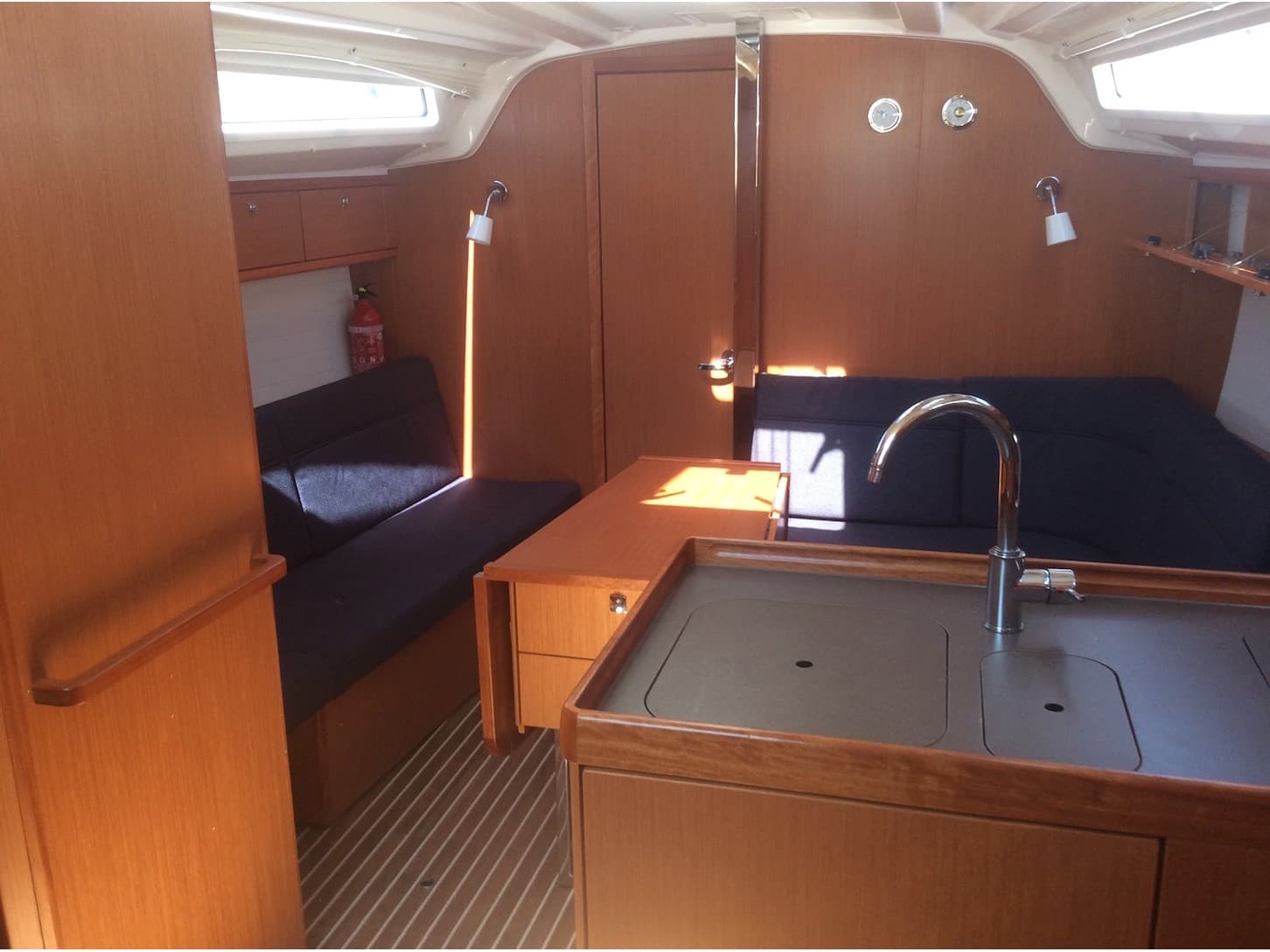Boat interior
