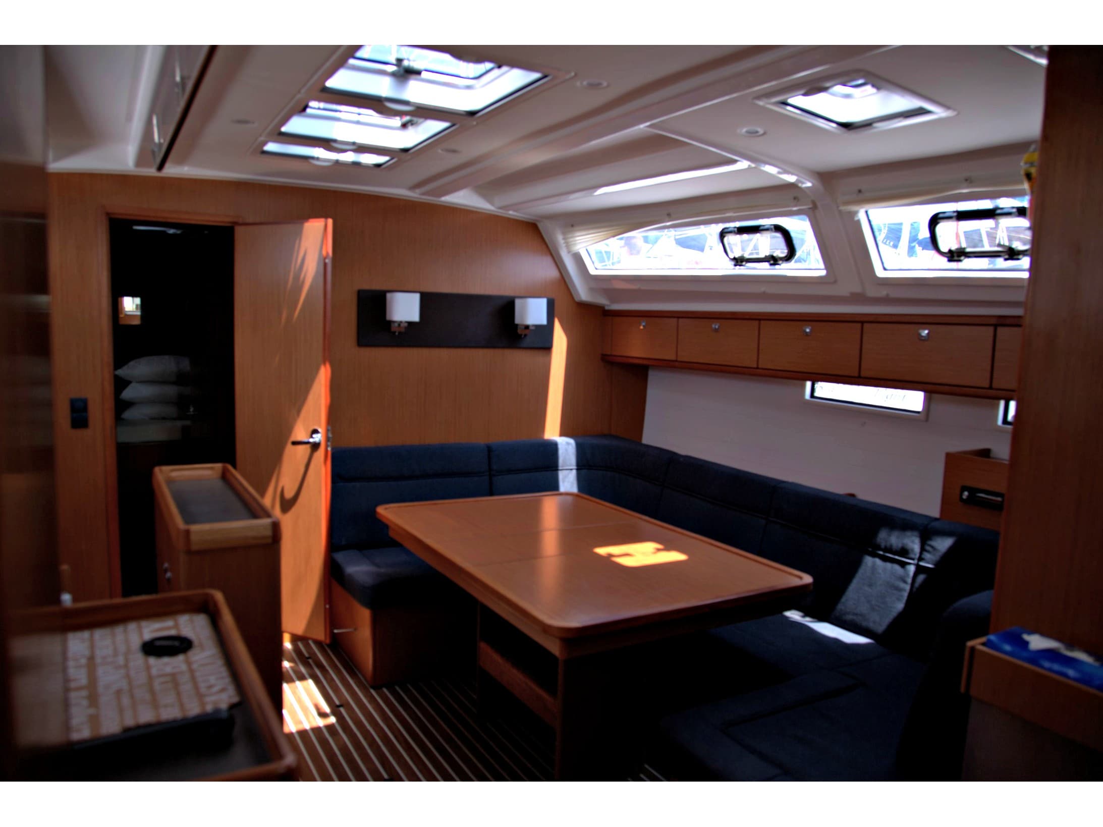 Boat interior