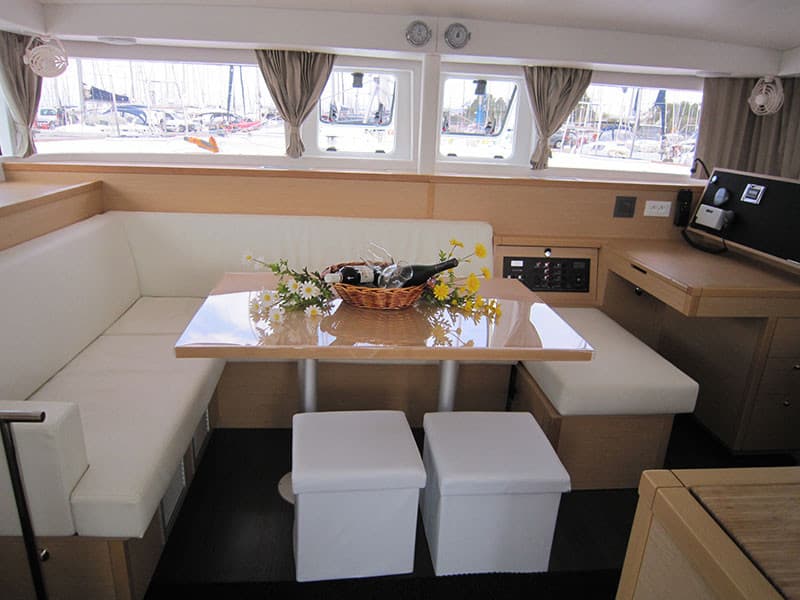 Boat interior