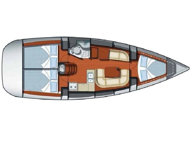 Sun Odyssey 37 - photo 4