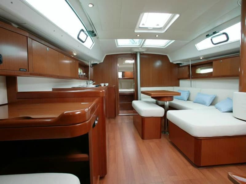 Boat interior