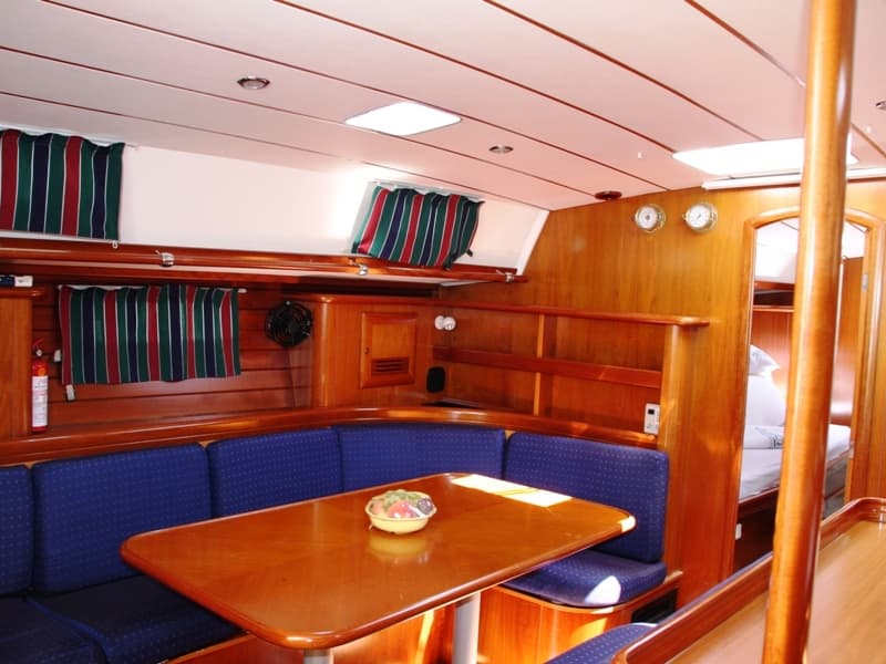 Boat interior