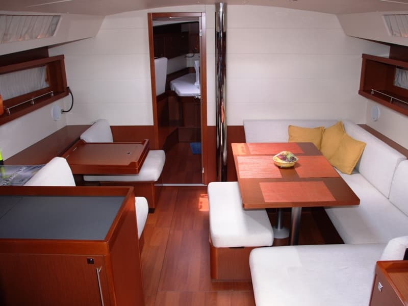 Boat interior