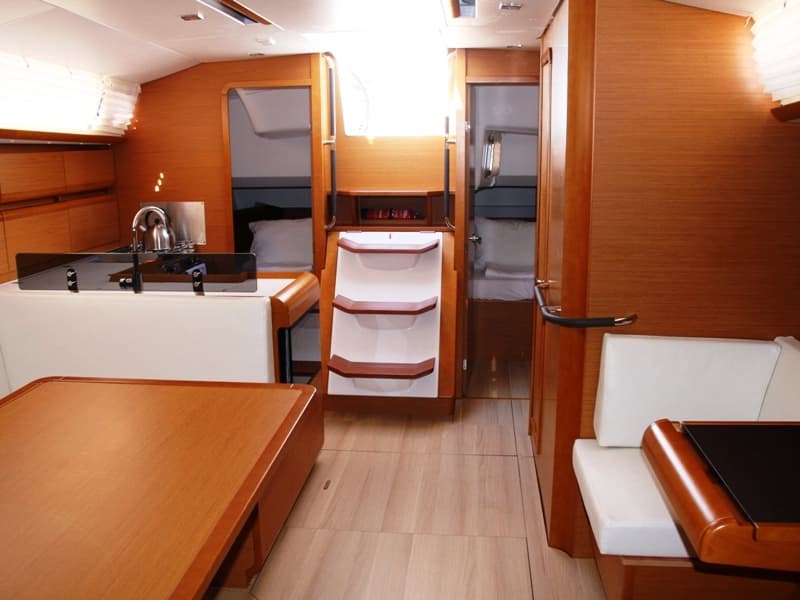 Boat interior