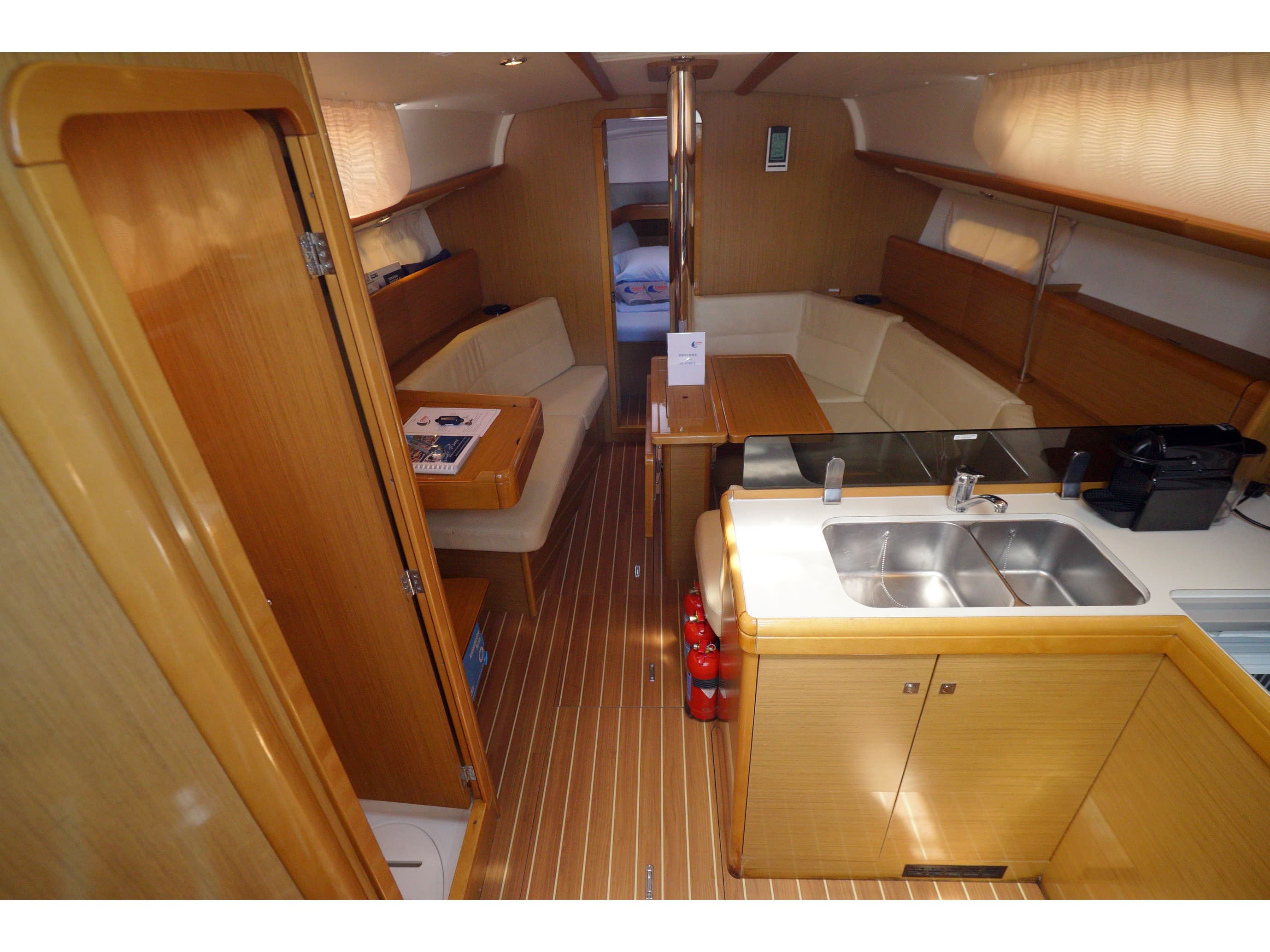 Boat interior