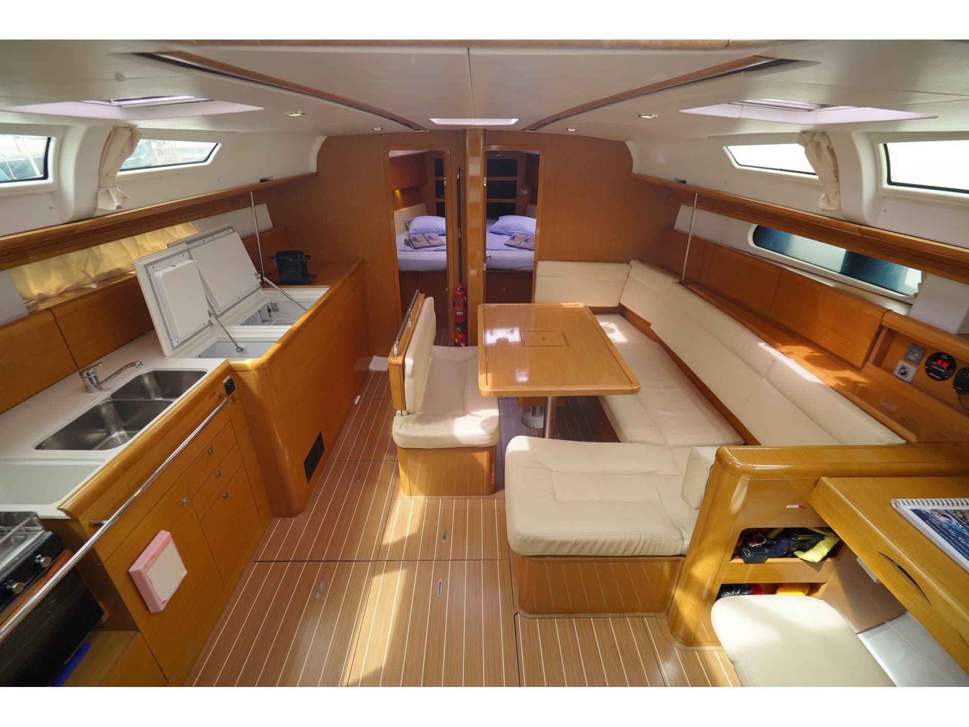 Boat interior