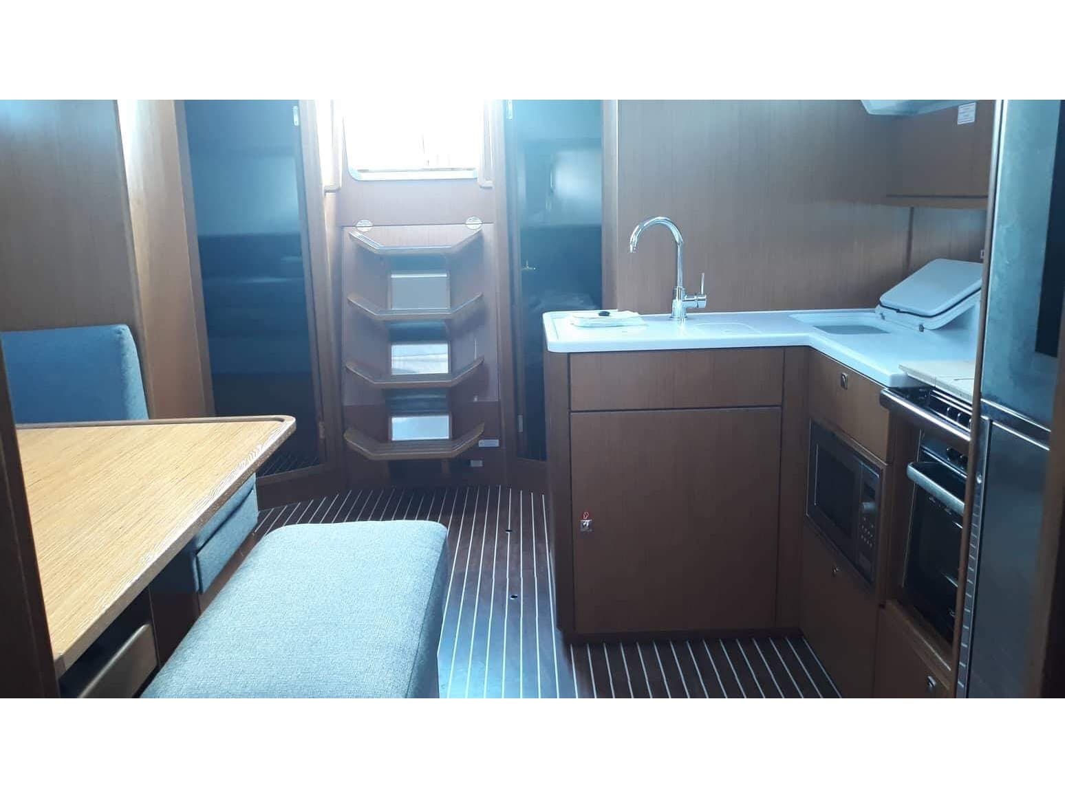 Boat interior
