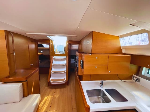 Boat interior