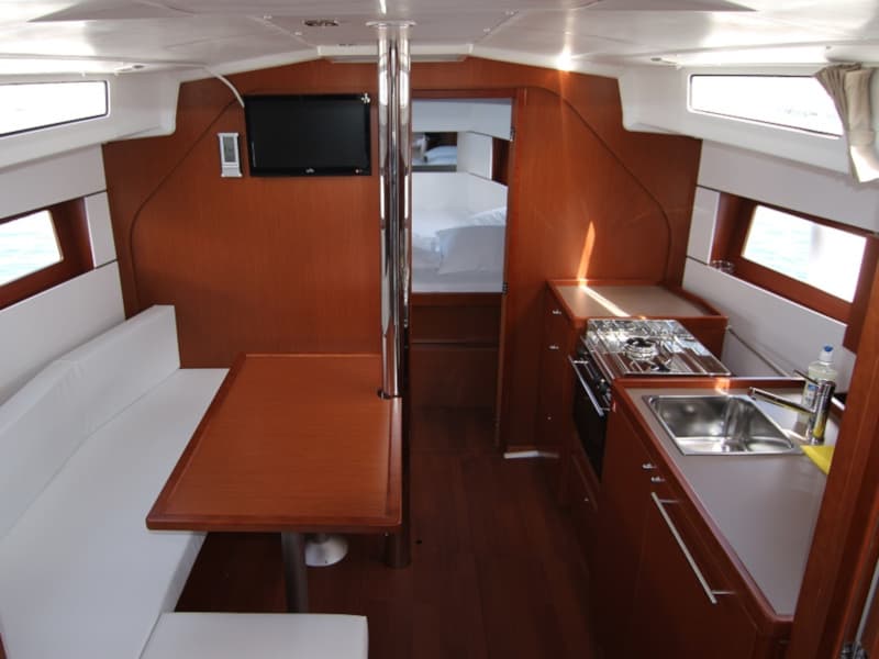 Boat interior