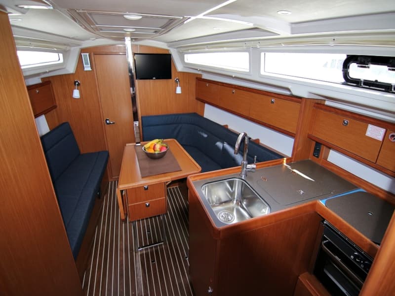 Boat interior