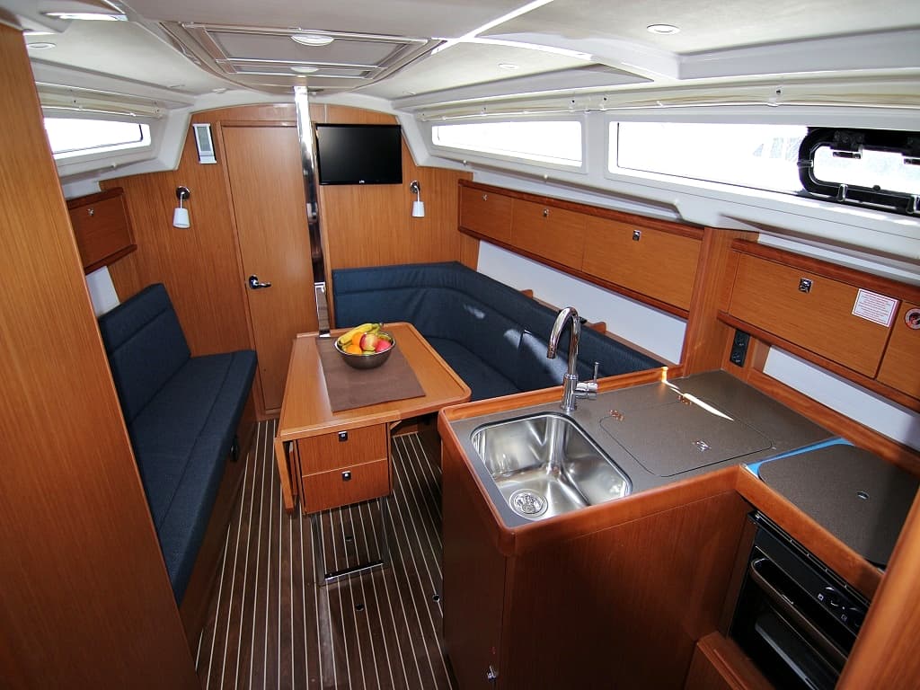 Boat interior