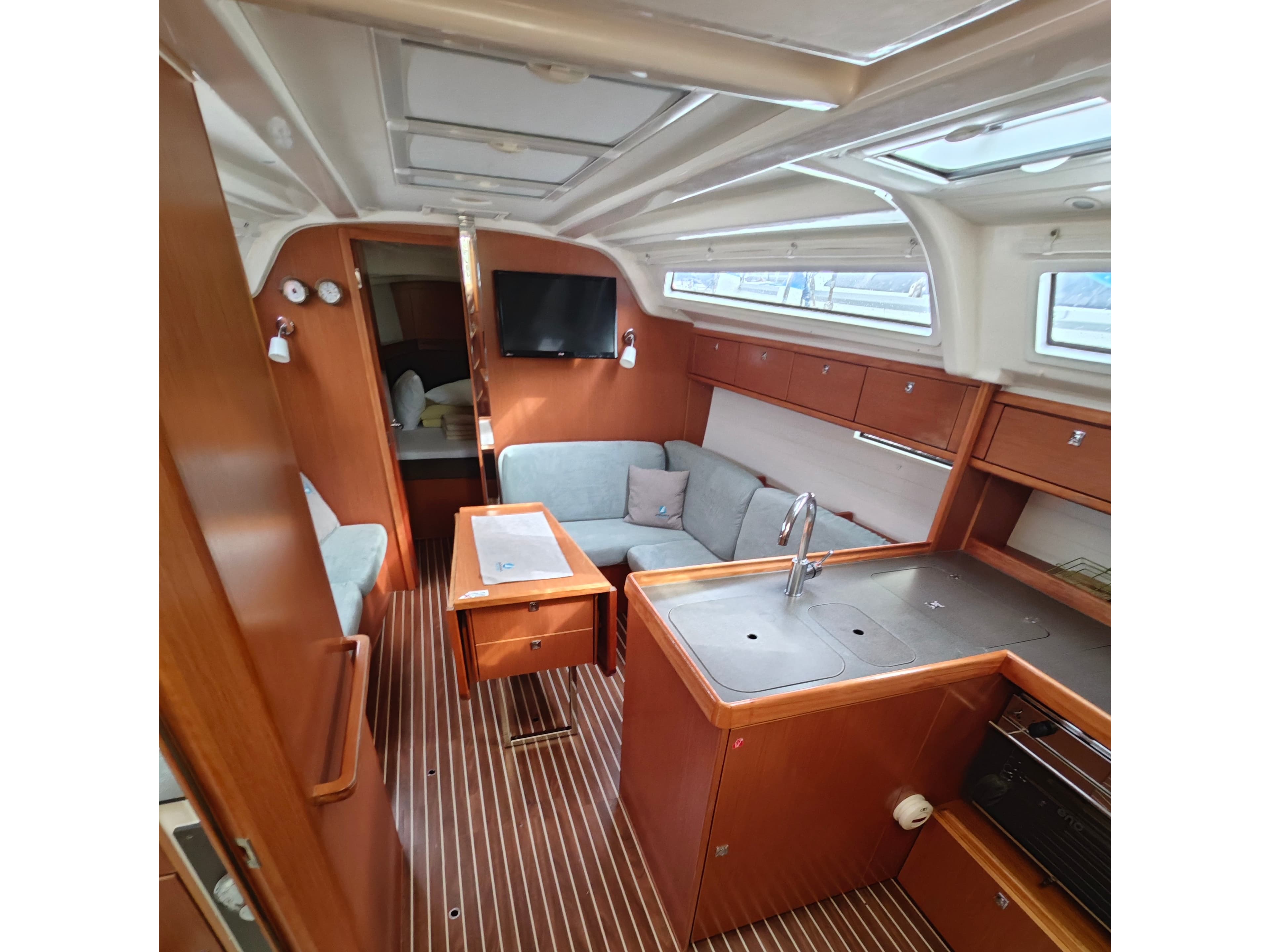 Boat interior