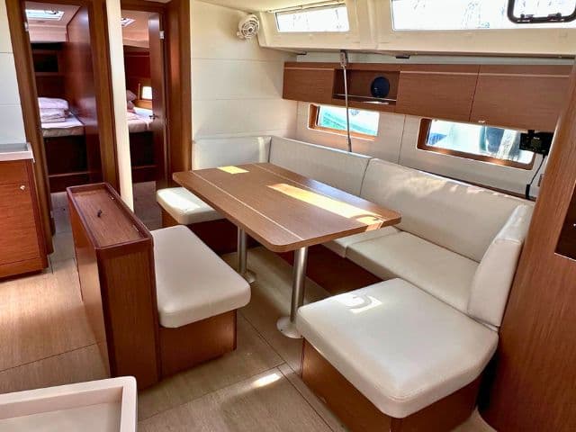 Boat interior