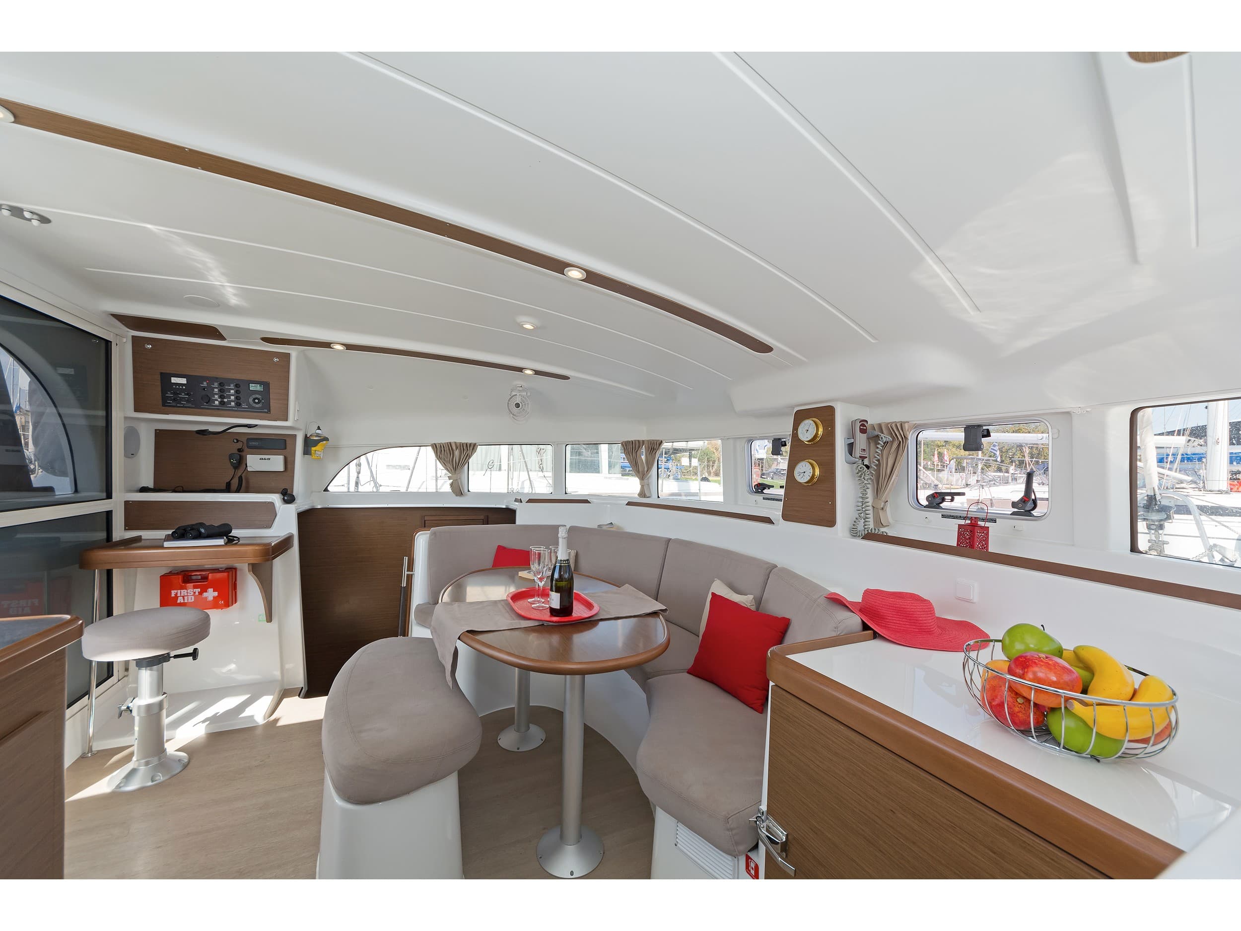 Boat interior