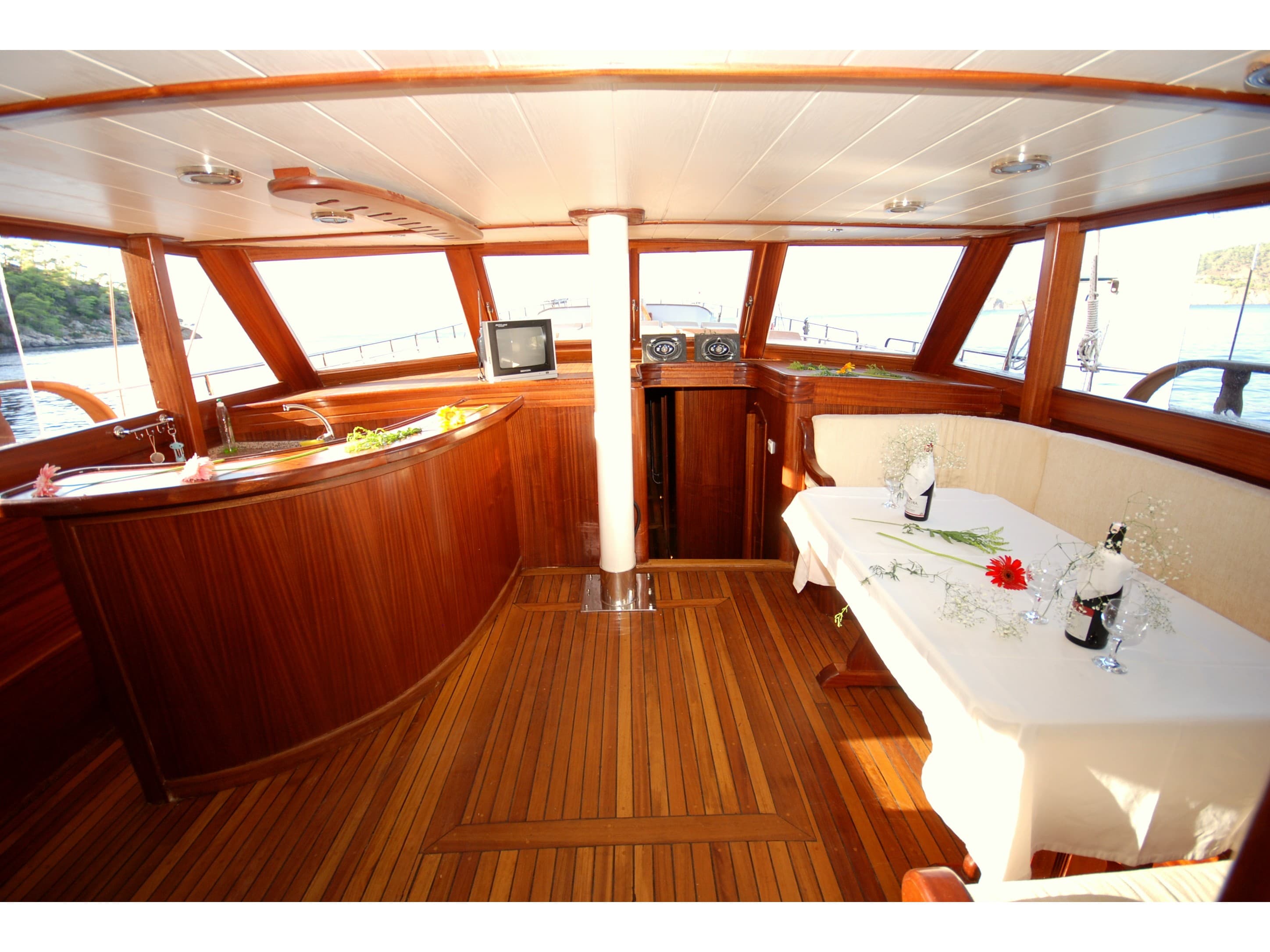 Boat interior