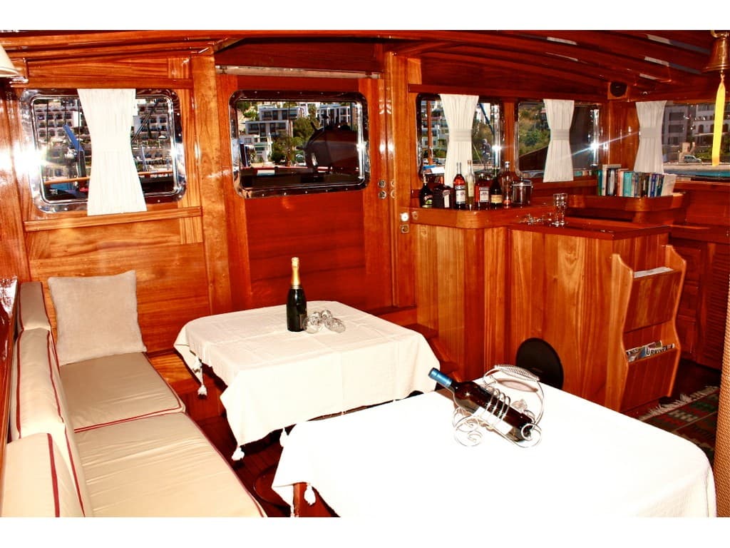 Boat interior