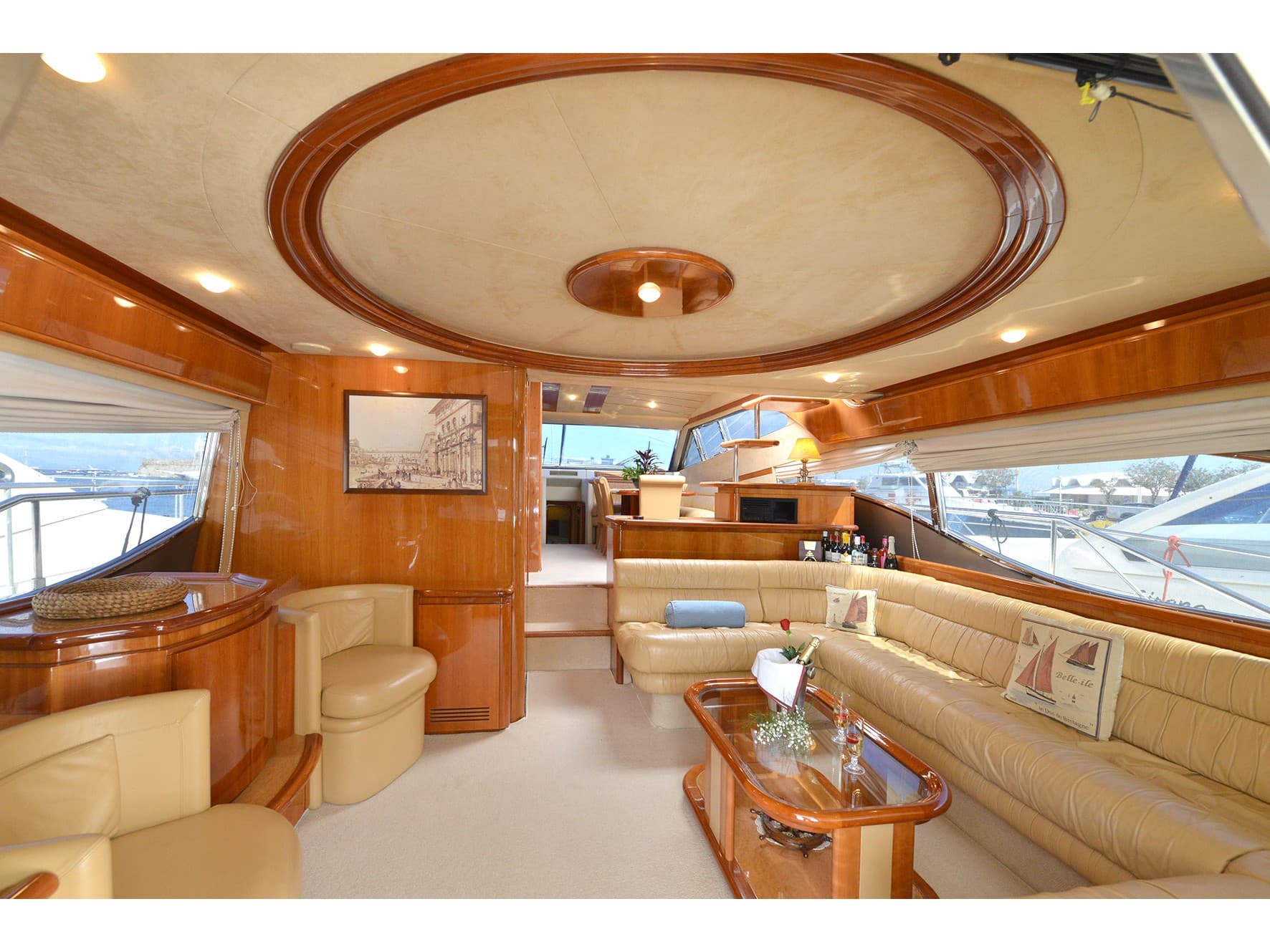 Boat interior