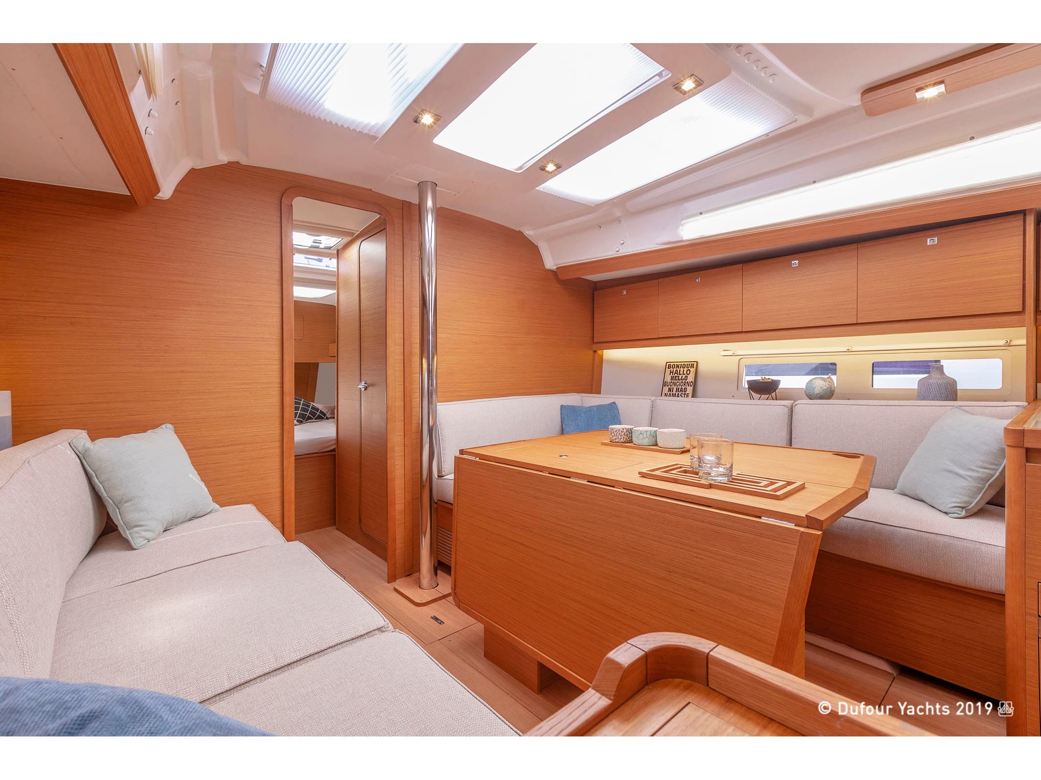 Boat interior