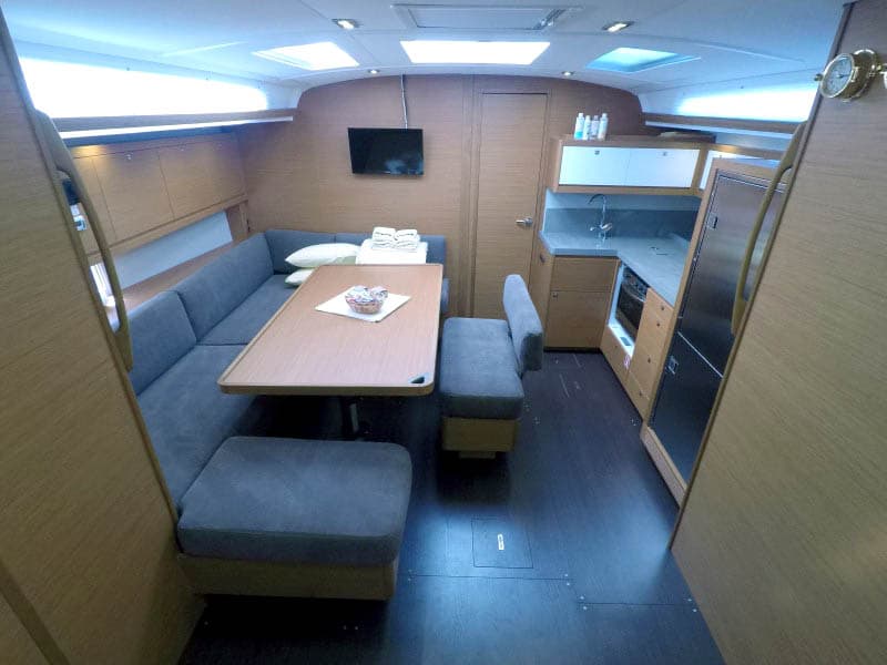 Boat interior