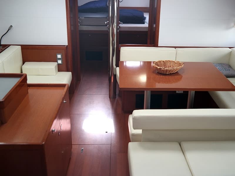 Boat interior