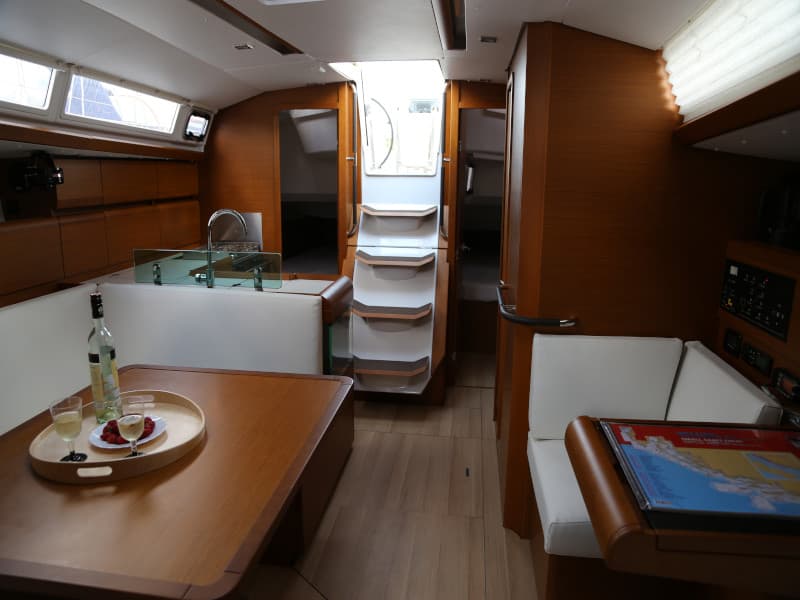 Boat interior