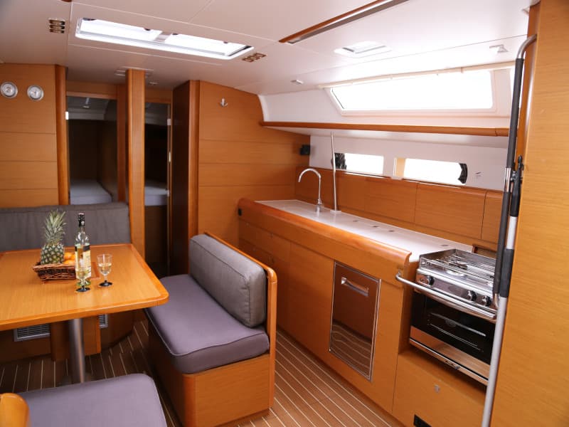 Boat interior