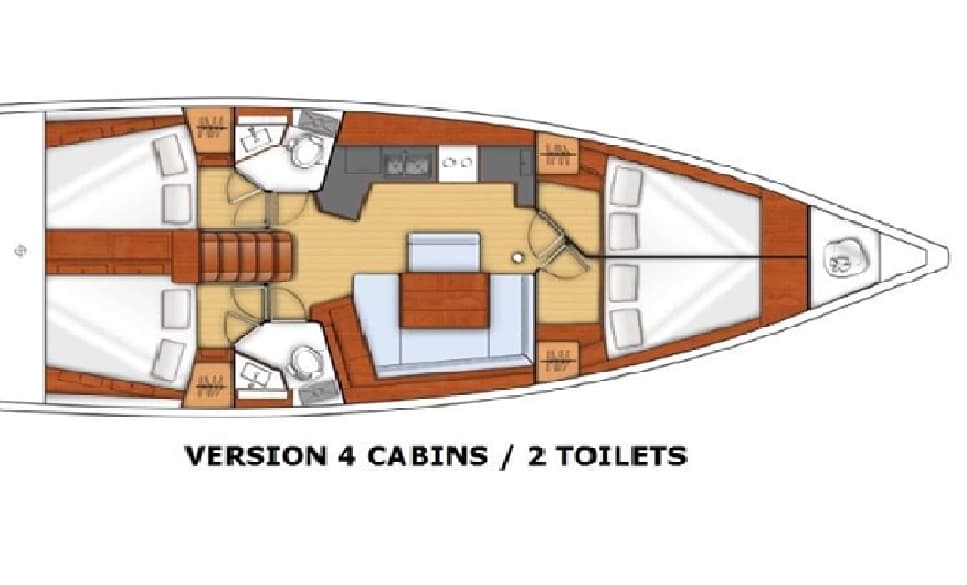 Oceanis 45 - photo 4