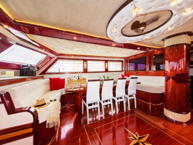 Boat interior
